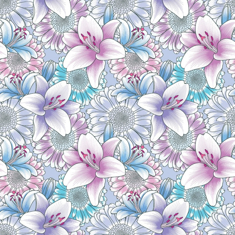 Begins With Mum - Violet Lilies # 13688B-06