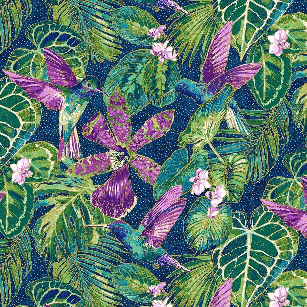 Navy floral 2025