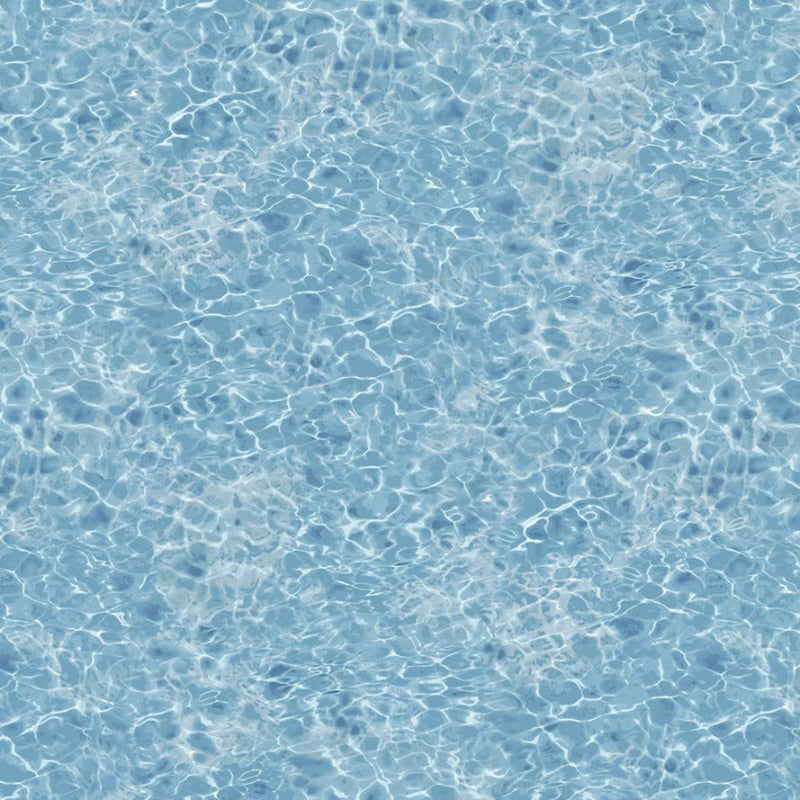 Naturescapes - Water 25491-44 Mid Blue