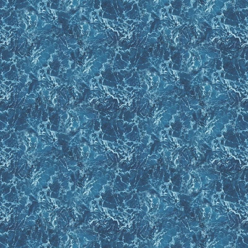 Naturescapes - Water 25492-46 Dark Blue