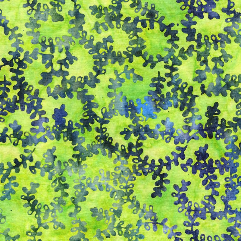 Green Tea Vine Batik # 3277Q-X