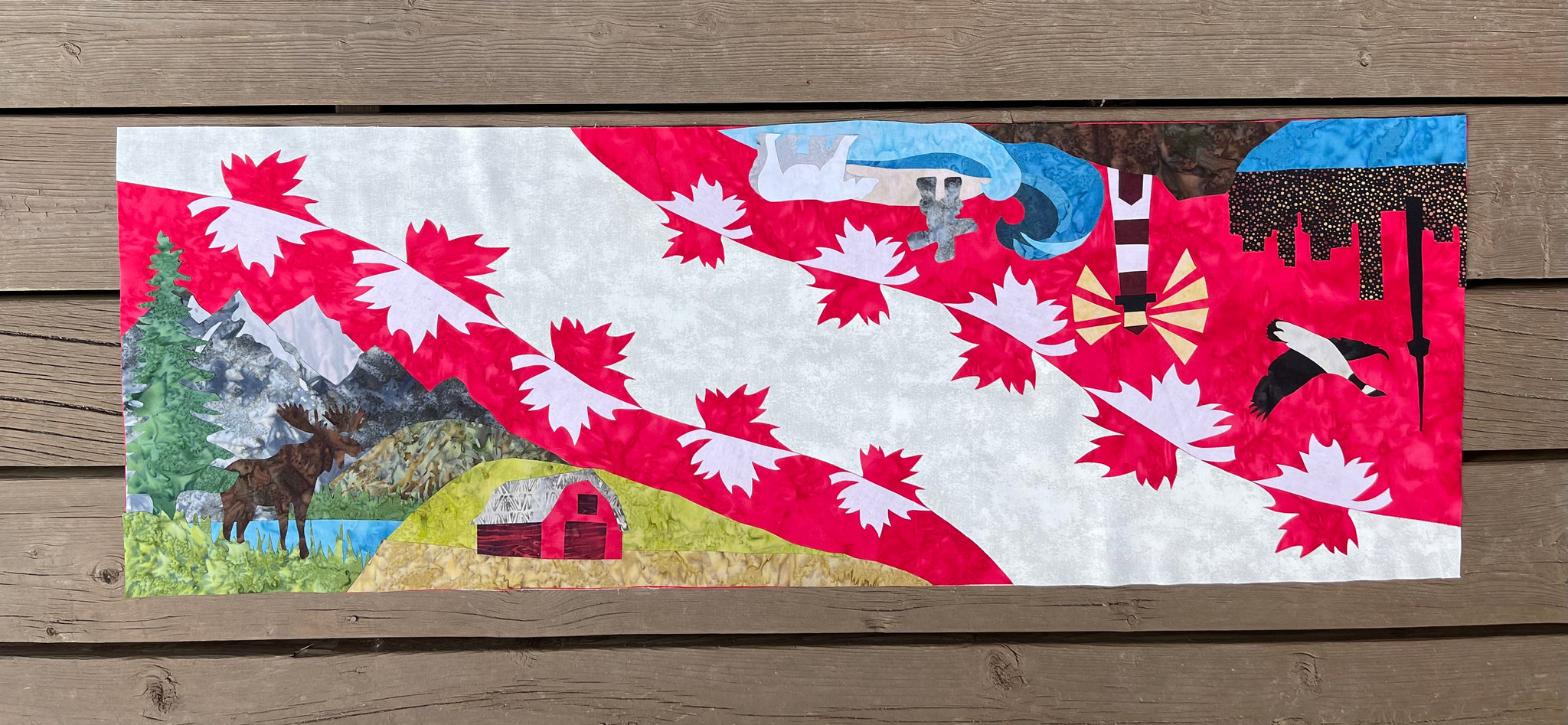 Jayme & Kathy - The Great Canadian Table Runner (Detailed PATTERN)