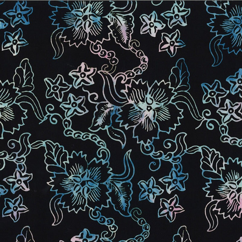 Bali Calypso -Star Flower Black # 9266B-12