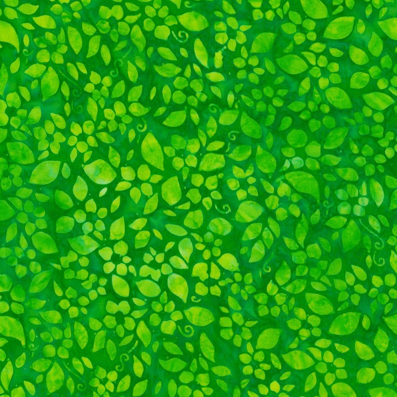 Artisan Batik Flowers Green Batik # AMD218117