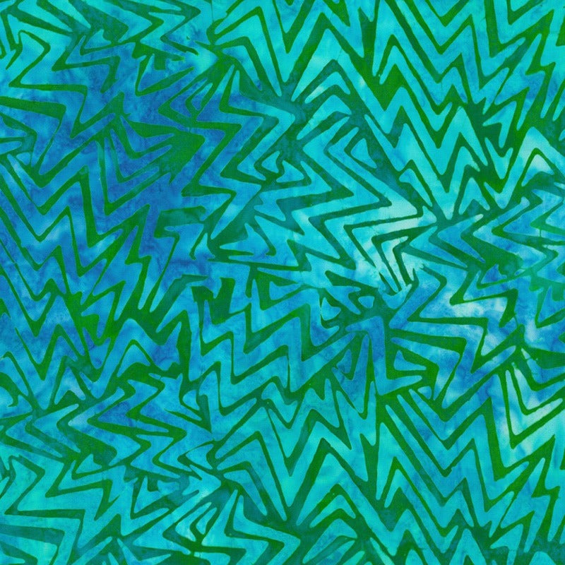 Artisan Batik Zig Zag Peacock Batik # AMD2181578