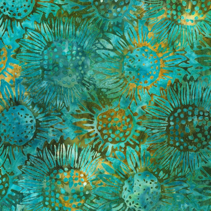 Artisan Batik Sunflowers Lake Batik # AMD2199773