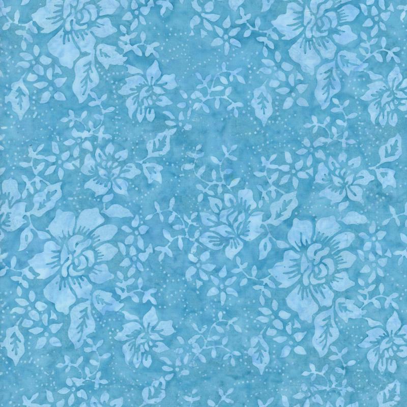 Tonga Paradise - Ocean Summer Florals # B1758-OCEAN