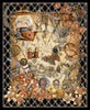 Full Steam Ahead -Parchment Steampunk Panel 36" # BQ3942P-41