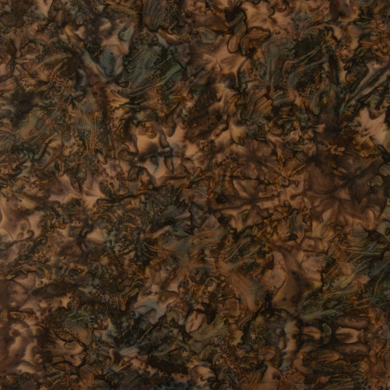 Batiks Elementals Color Play Mottled Black Bean # BT21500-168