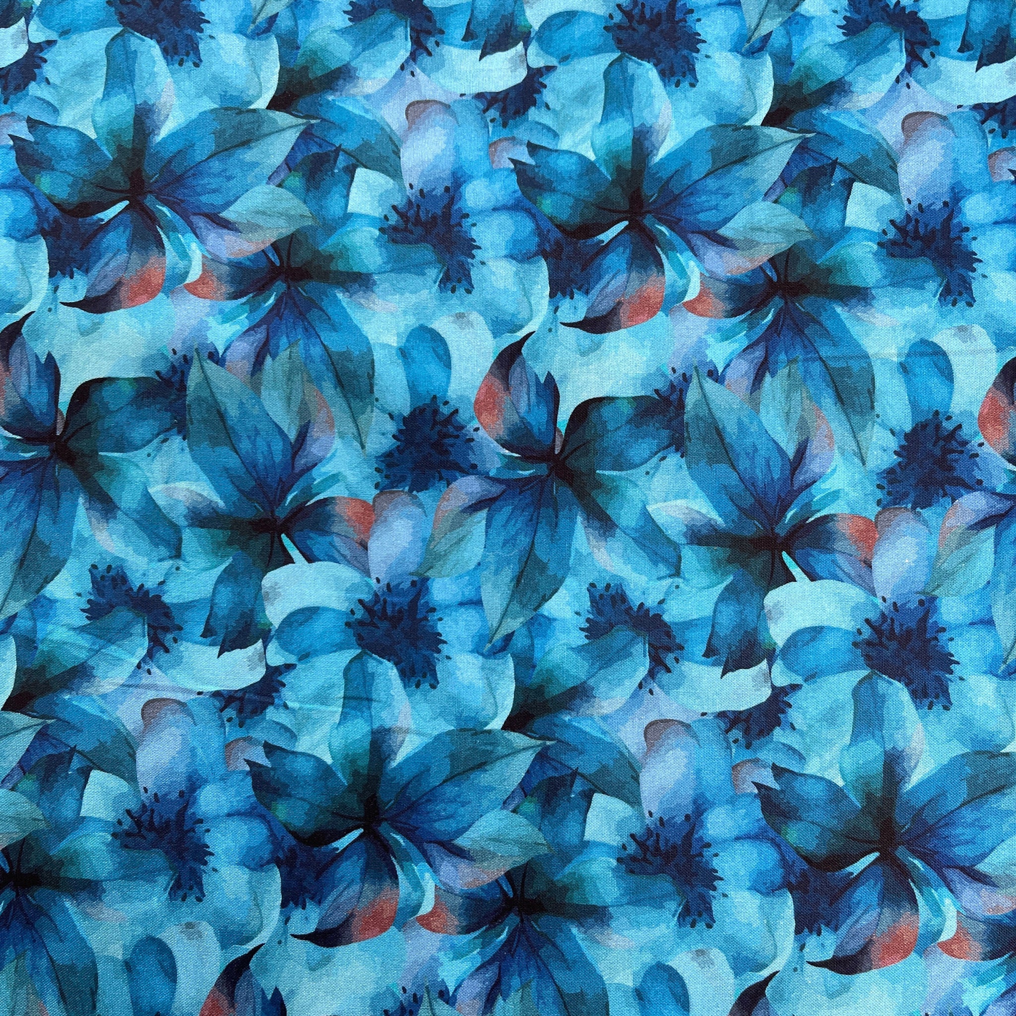Beatrice - Packed Blooms 22369-Blue