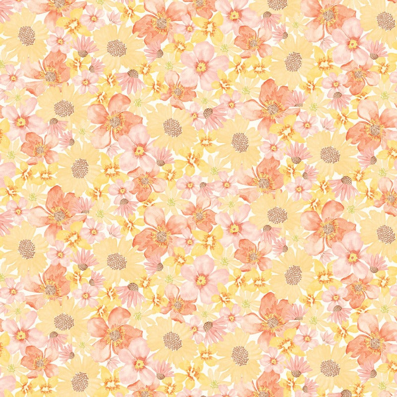 Home Sweet Home - Multi Cute Packed Floral # CD3049-MULTI