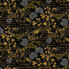 Scarlet Beauty - Black Text And Floral # CD3182-BLACK