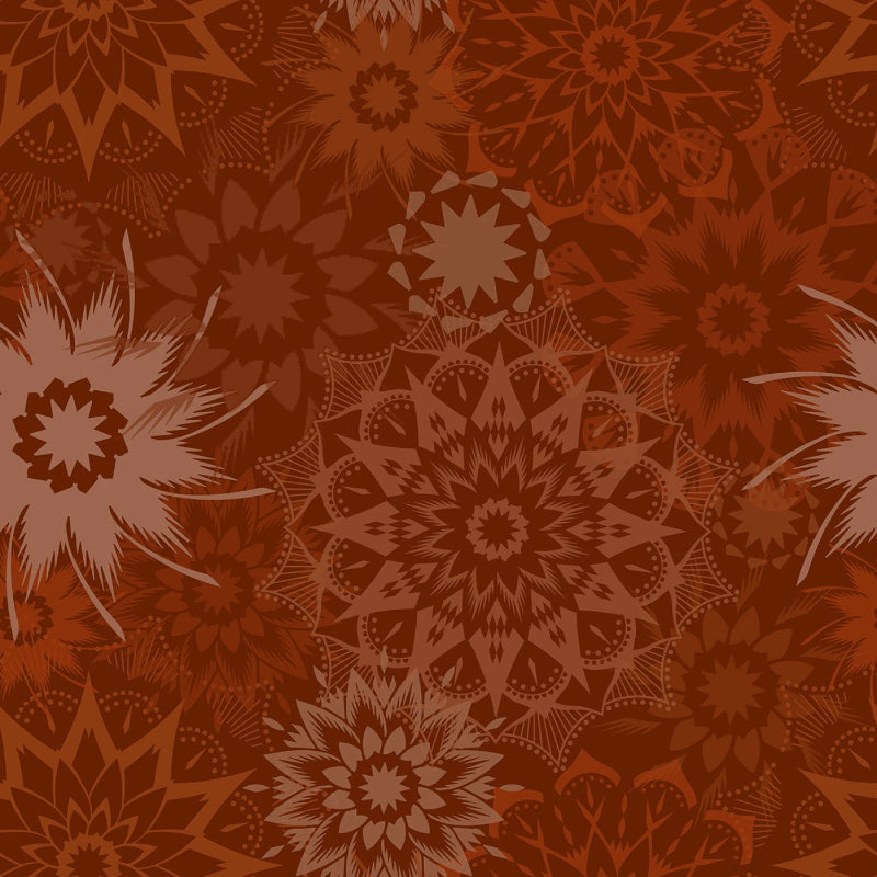 Colorstock -Masala Silhouette Medium Stars # CD3839-MASALA