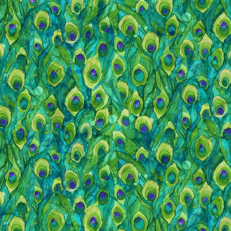 Allure -  Small Feather DP26702-76 Green