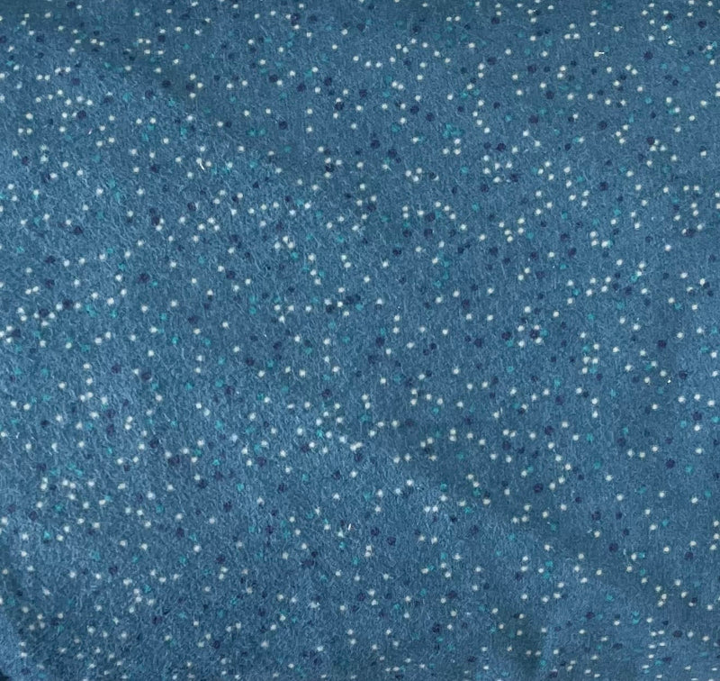 Mooks Dotty Midnight Flannel 108in Wide Back