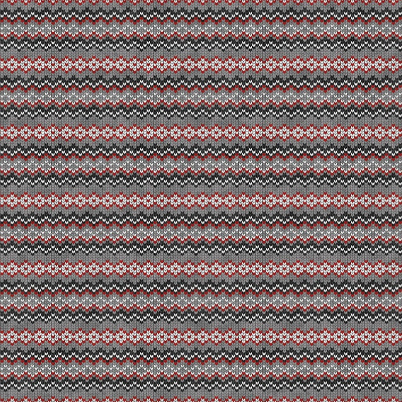 Cozy Up Flannel - Charcoal Cozy Knit F25276-96