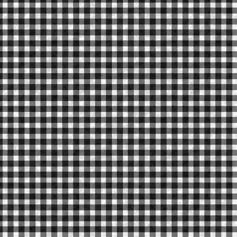 Cozy Up Flannel - Gray Black Buffalo Check F25280-91