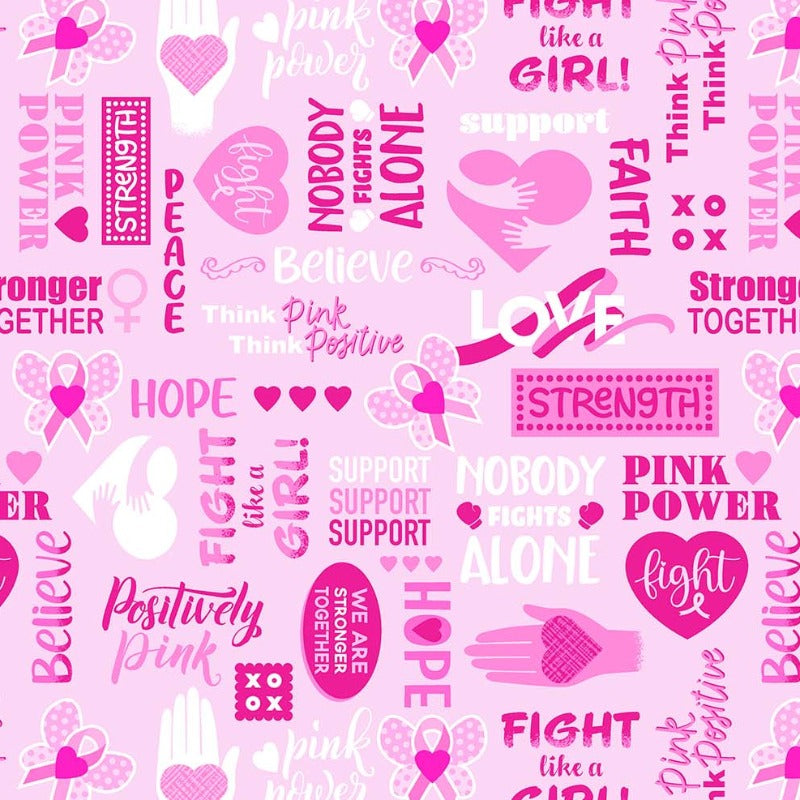 Dreamtime / Positively Pink - Minky Pink MK10392-21