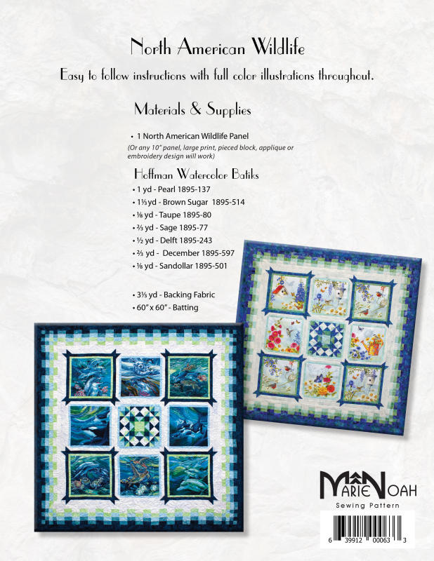 North American Sealife Pattern