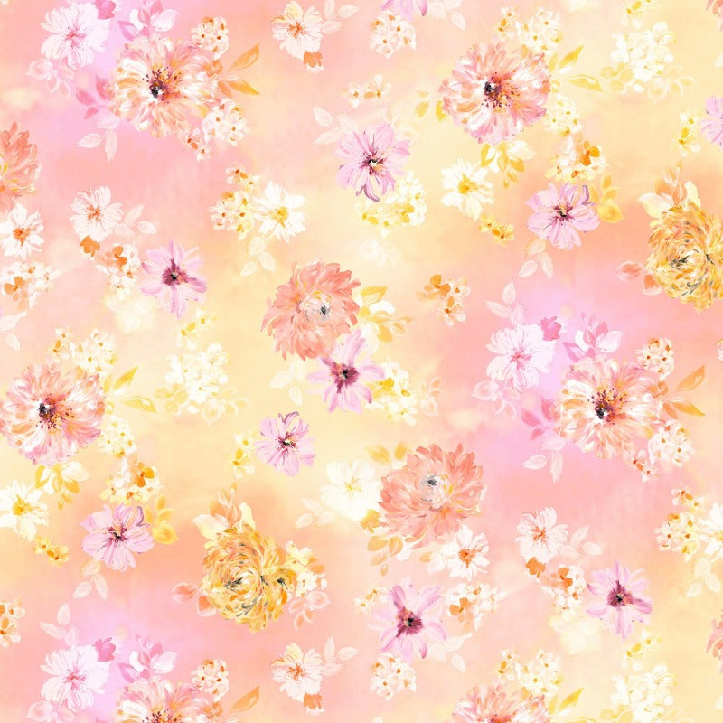 Painted Petals -Spaced Flowers # PPET5312-MU