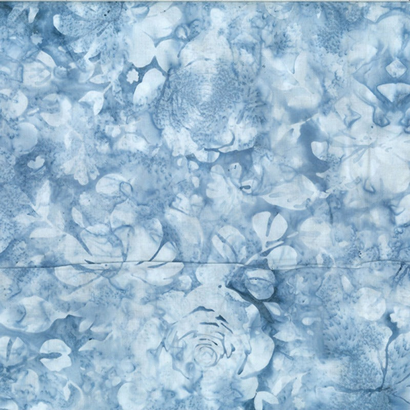 Dusty Blue Bali Batiks Spring 2023 # V2533H-D7