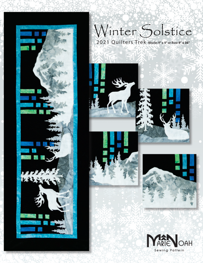 Winter Solstice Pattern Quilters Trek 2021