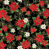 Blooming Holidays - Black/Gold  # X7788H-4G