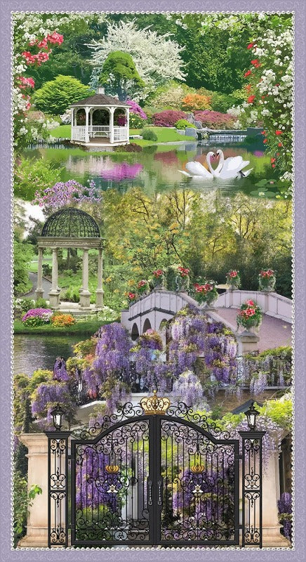 Gates of Splendor Cotton Panel # 10469-X