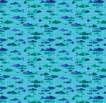 Atlantis Medium Teal Fish # 13394B-82