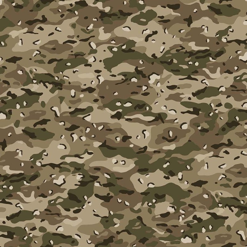 Crazy for Camo 24239-36 Dark Khaki