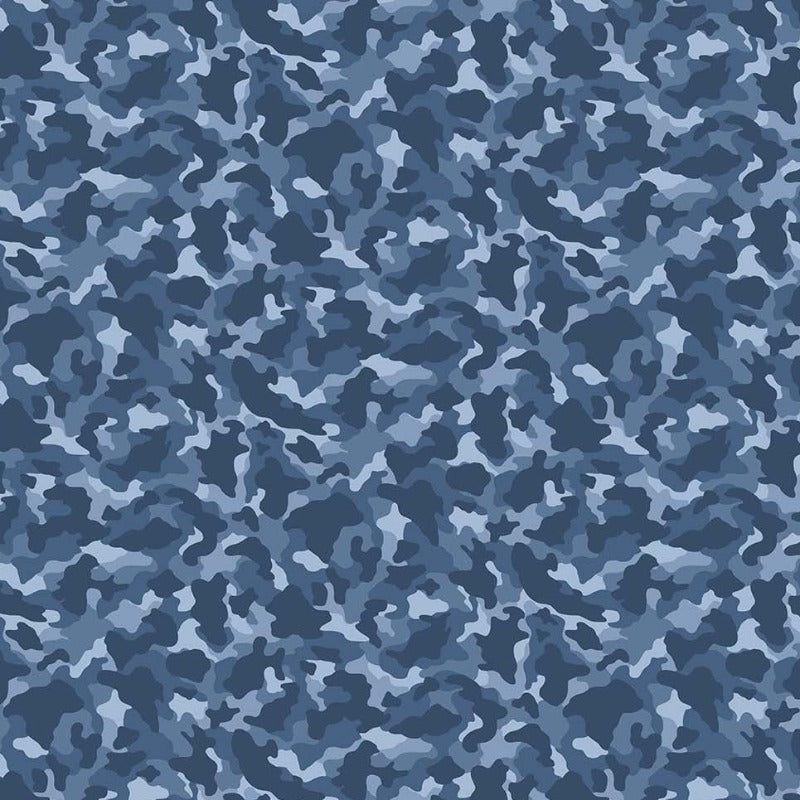 Crazy for Camo 24241-44 Blue
