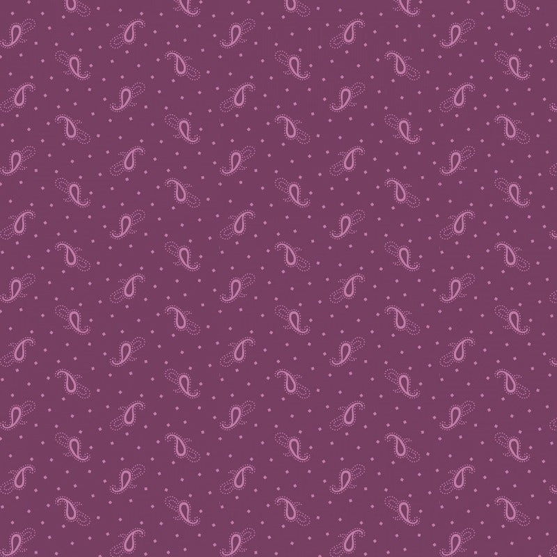 Rainbow Sampler Purple Simple Paisley # 98711-636