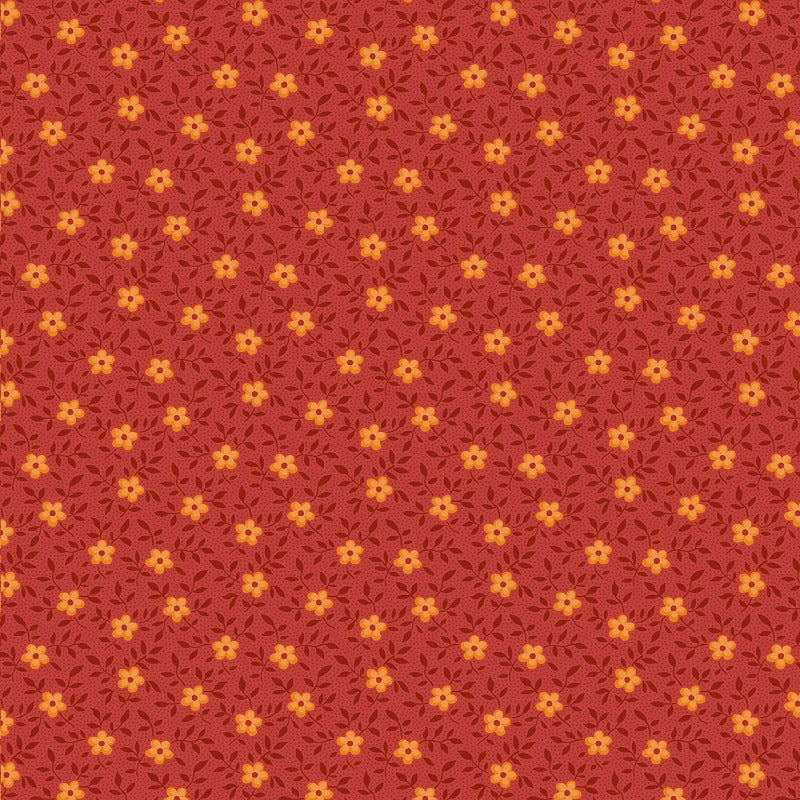 Rainbow Sampler Burgundy Floral Vine # 98714-383