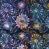 Tonga Batik  Arabella Large Dahlias Batik # B1649-ARABELLA