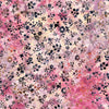 Tonga Batik Black Cherry Stardust Tiny Falling Stamped Foliage Batik # B8757-STARDUST