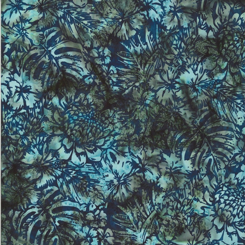 Mr Congobay Batiks # MR38H-19 Navy