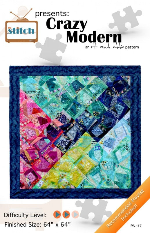 Crazy Modern # PA-117 Pattern