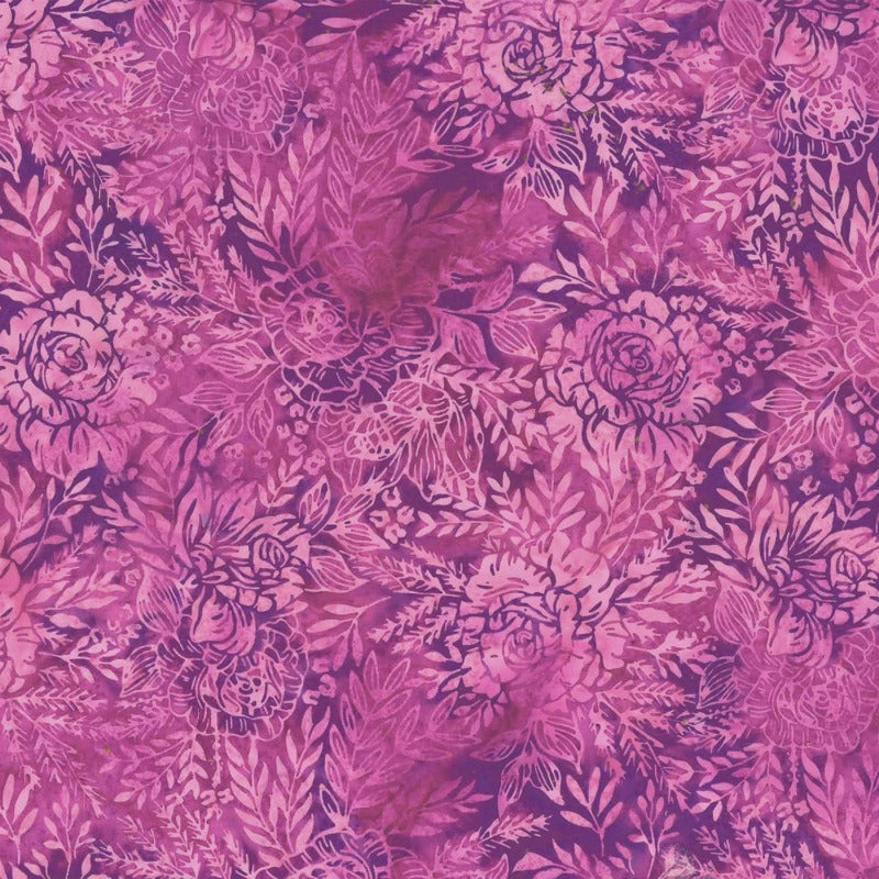 Fuchsia Bali Batik Mixed Bouquet # T2384H-23