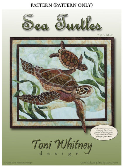 Toni Whitney Pattern - Sea Turtles