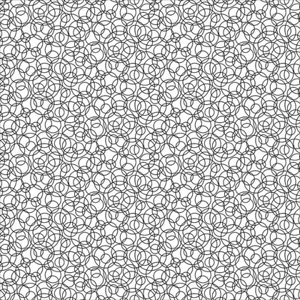 Basically Black & White 2 10223-11 Positive Tangled Circles