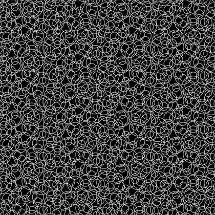 Basically Black & White 2 10223-98 Negative Tangled Circles