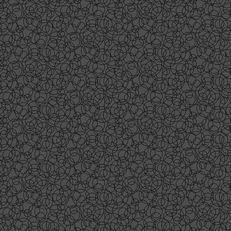 Basically Black & White 2 10223-99 Black Tangled Circles