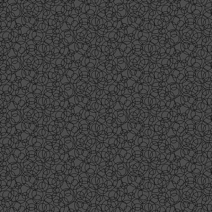 Basically Black & White 2 10223-99 Black Tangled Circles
