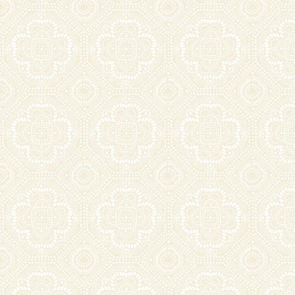 Season's Study -Cream Grid Tonal # 17840-111