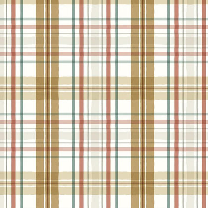 Season's Study -Brown Plaid  # 17841-123