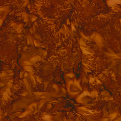 Pecan Watercolor Batik # 1895H-573