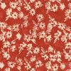 Claret - Black-eyed Susan Cherry Batik Cotton # 20030Q-X