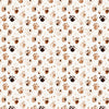 Paw  & Whisker - Tan Paw Prints # 21250606-01