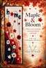 Maple And Bloom Wallhanging/Runner Pattern by Piece By Peace Pattern Co.