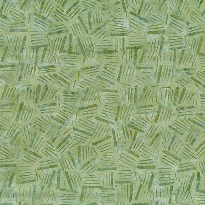 Mystic Vineyard - Light Green Sticks Batik # 22281-757